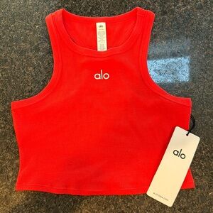 NEVER WORN, tags on Alo Aspire Tank Top